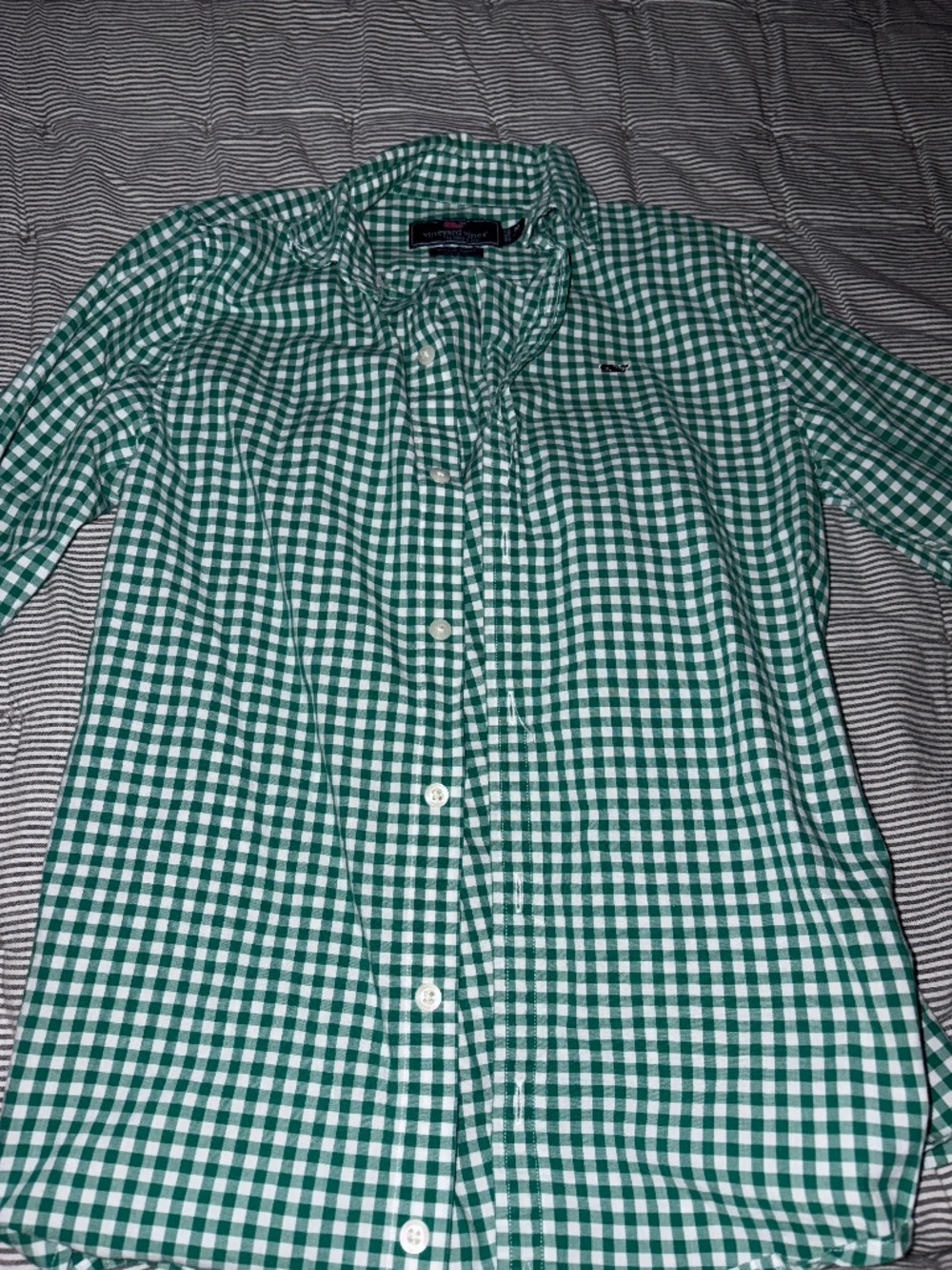 Vineyard vines, long sleeved collared shirt size 12/14